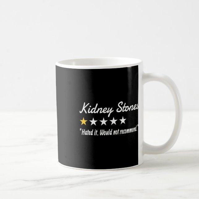 Mug Kidney Stones 1 étoile critique (Droite)
