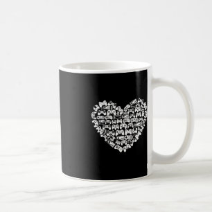 Mug Kids Video-Game Controller Heart Valentines Day Co