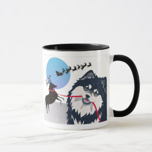 Mug KIITOS SANTA Lapphund finlandais Tasse-choisissent