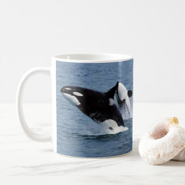 Mug Killer whales (Avec donut)