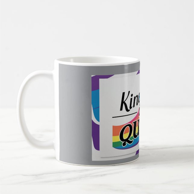 Mug Kindness is Queer - Conçu par ShelloCB (Gauche)