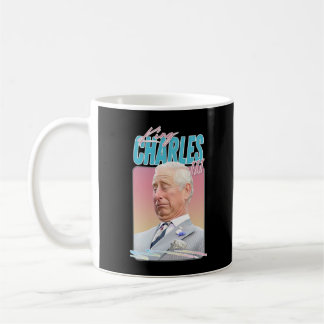 Mug King Charles III - Design esthétique rétro