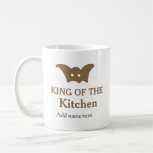 Mug King of the cuisine chef cuisine ajouter nom couro