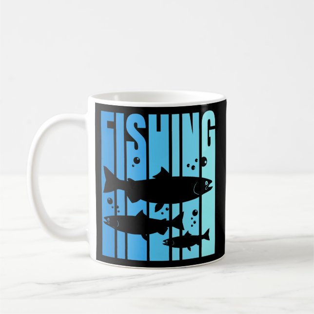 Mug King Saumon Chinook Saumon Pêche  (Gauche)