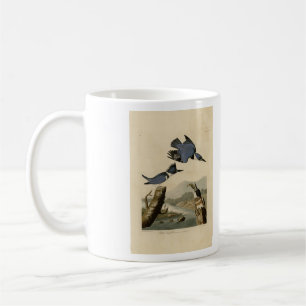 Mug Kingfisher Belted des oiseaux d'Amérique d'Audubon