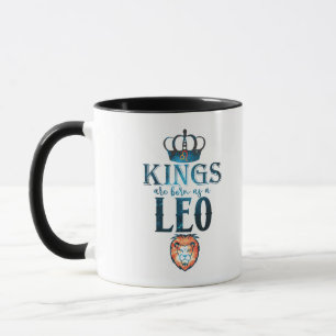 Mug KINGS est né comme LEO Zodiac Sign Juillet Août