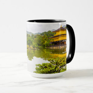 Mug Kinkaku-ji Ou Pavillon D'Or Et Étang, Kyoto