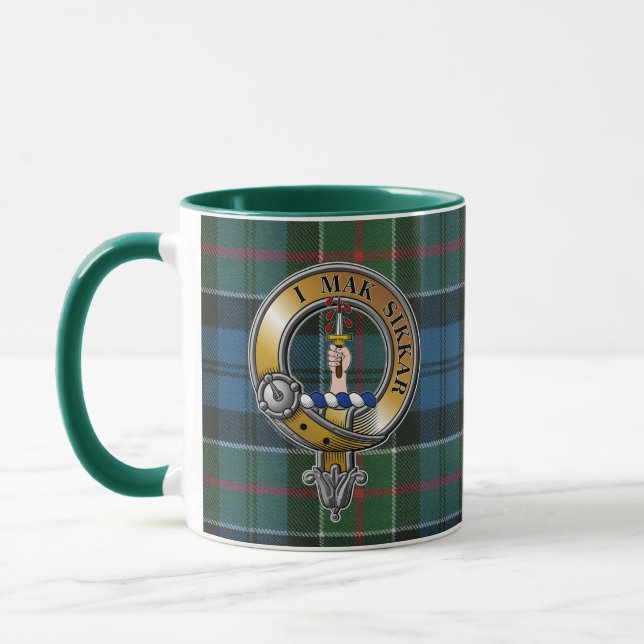 Mug Kirkpatrick Tartan & Badge (Gauche)