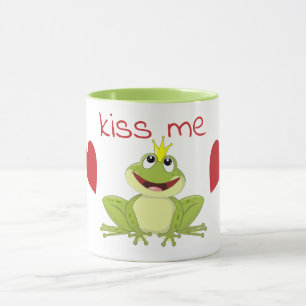 Mug Kiss Me Cute Frog Prince