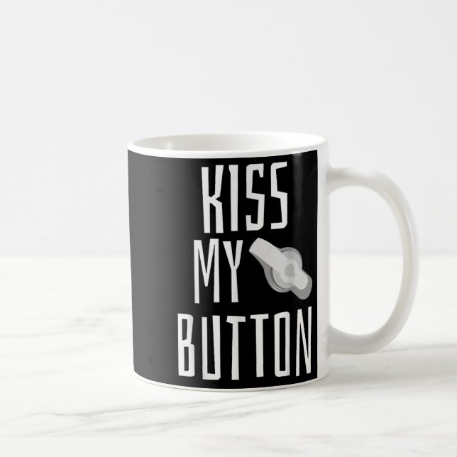 Mug Kiss My Button Feeding Tube Awareness Tubie G Tube (Droite)