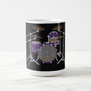Mug Kit de tambour de jazz : Ensemble de tambours viol