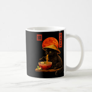 Mug Kit Ramen Chaton Art Japonais Drôle Graphique Anim