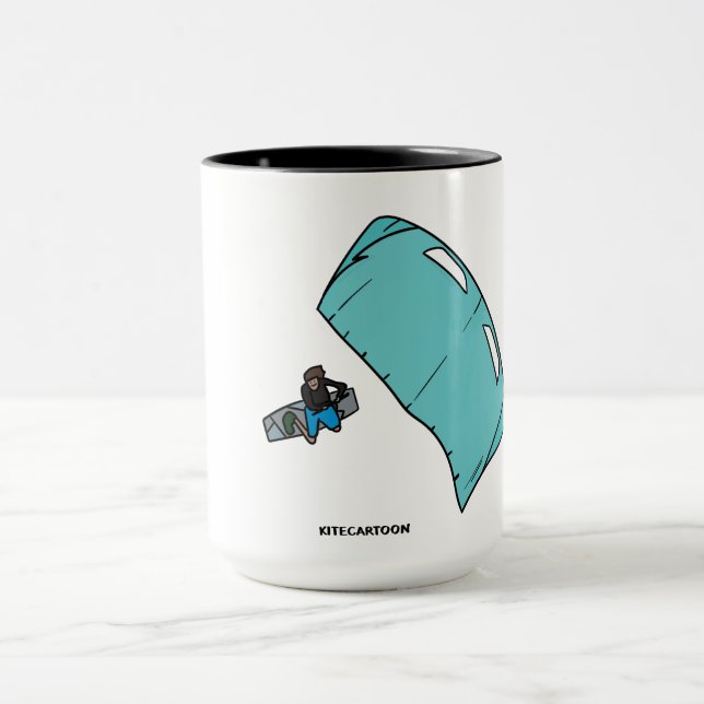 Mug Kiteboard/kitesurf - Kite surfer (Centre)
