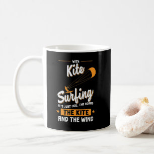 Mug Kitesurfing à bord et vent