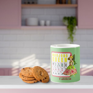 Mug Kitschy Mahjong Reine Personnalisée