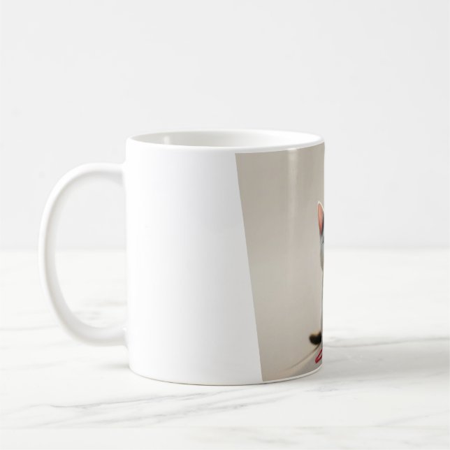 Mug #kitten #cat #animal #cute #kawaii #pet Action & O (Gauche)