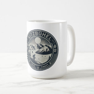 Mug Kitzbuhel Town Autriche cadeaux de station de ski