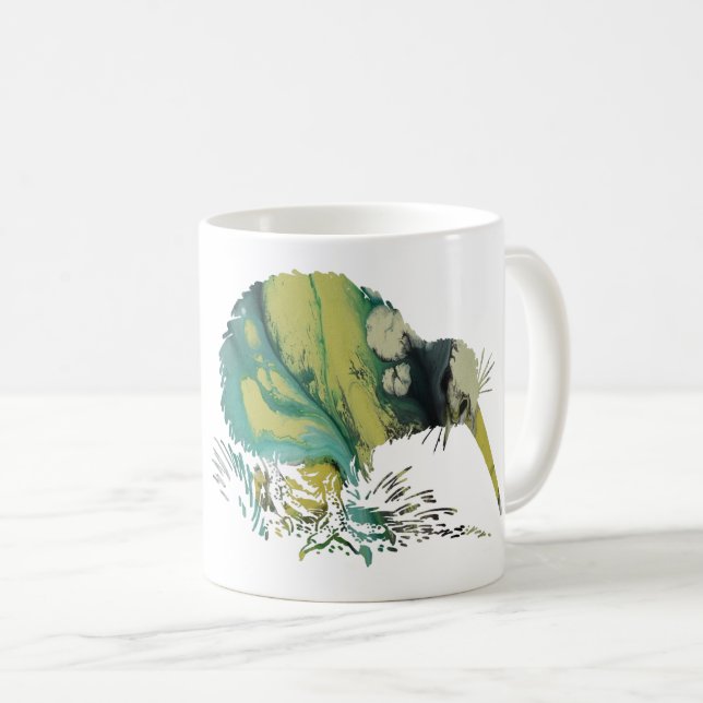 Mug Kiwi Bird Art (Devant droit)