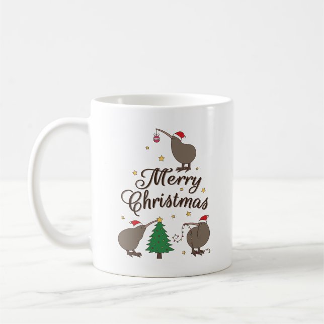 Mug Kiwi de Noël (Gauche)