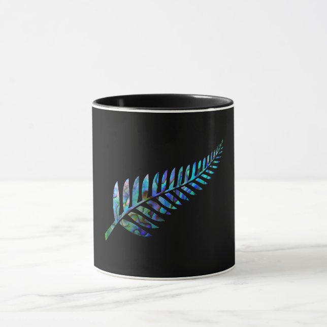 MUG KIWI NEW ZEALAND FERN PAUA (Centre)