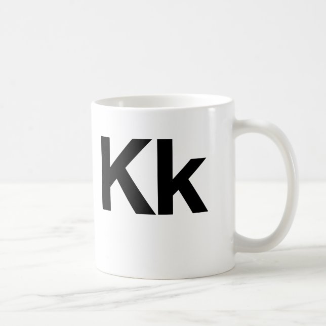 Mug Kk helvetica (Droite)