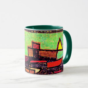 Mug Klee - Afbahrender Dampfer