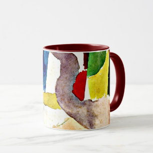 Mug Klee - Aquarelle pathétique, Rouge