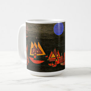 Mug Klee - Bateaux dans la Nuit