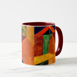 Mug Klee - Paysage avec drapeaux