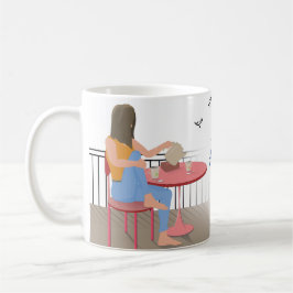 Mug "Kleine Schritte draußen" Kaffeetasse