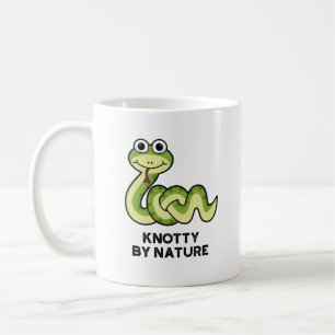 Mug Knotty By Nature Funny Snake Pun