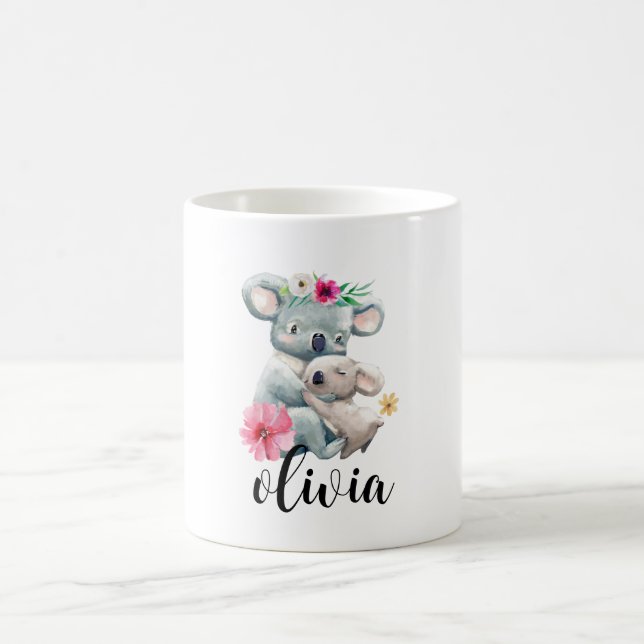 Mug Koala Bear Cadeaux mignon Cadeau infirmière (Centre)