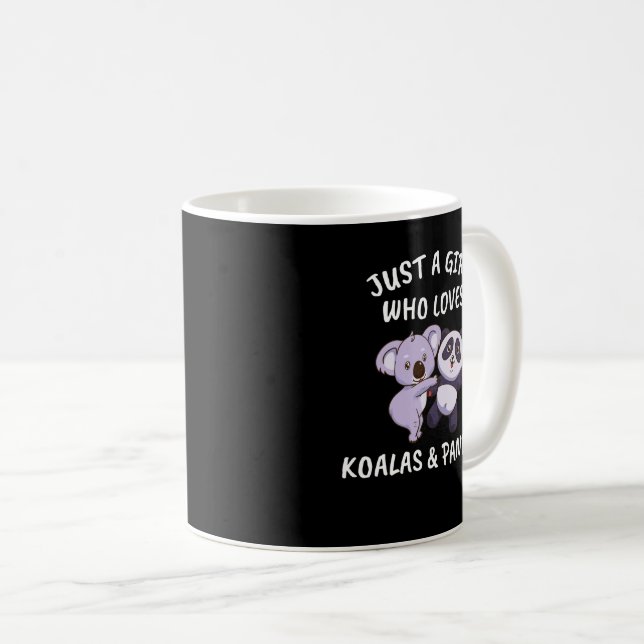 Mug Koala Cadeaux femmes Panda filles mignonne Koala e (Devant droit)