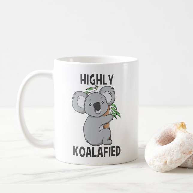 Mug Koala hautement Koalafied (Avec donut)