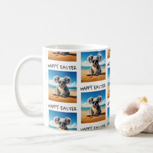 Mug Koala sur une plage de sable Joyuses Pâques