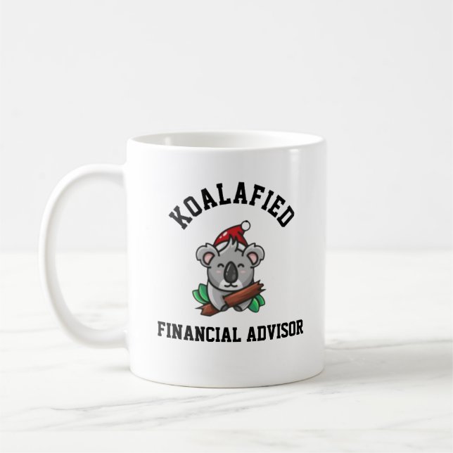 Mug Koalafied Financial Advisor (Gauche)