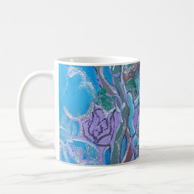 Mug Koffiemok : Tree nimphs at the Waterfall (Gauche)