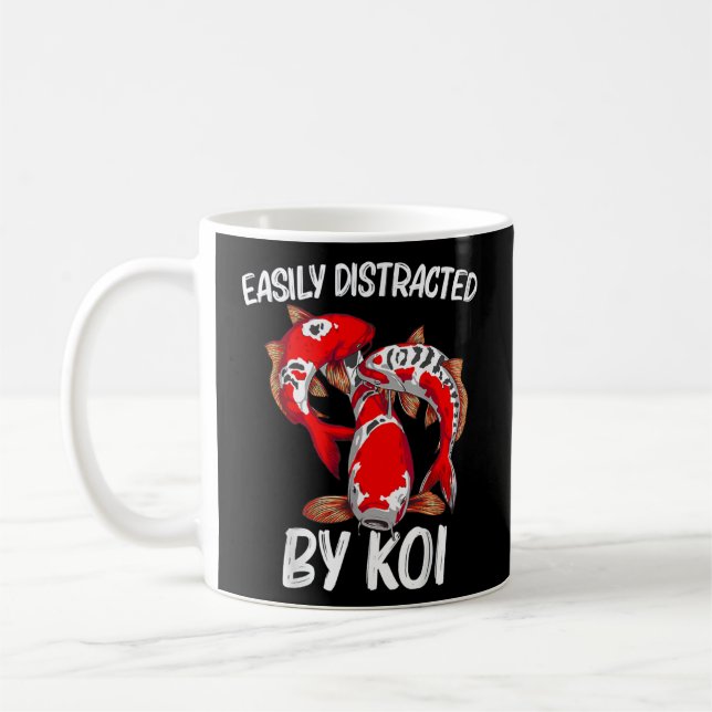 Mug Koi Poisson Cadeau Pour Hommes Femmes Japon Koi Po (Gauche)