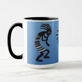 Mug Kokopelli Avec Symbole Sun Amérindien