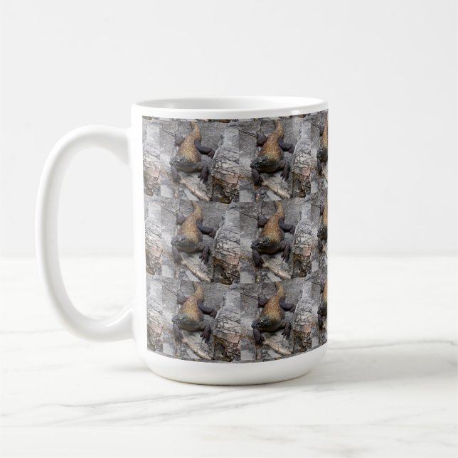Mug Komodo Dragon Full-Wrap Pattern (Gauche)