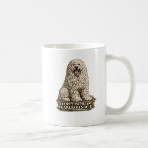 Mug Komondor – Fourrure extérieure intrépide à l'intér