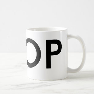 Mug Kpop   Music Fan Cadeau noir et blanc