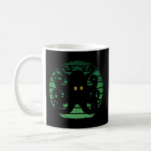 Mug Kraken Retro Eau verte