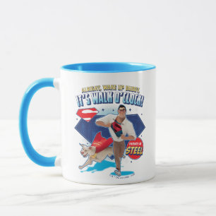 Mug Krypto & Superman - C'est Walk O'Clock !