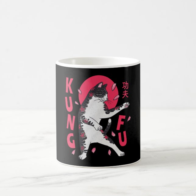Mug Kung Fu Cat (Centre)
