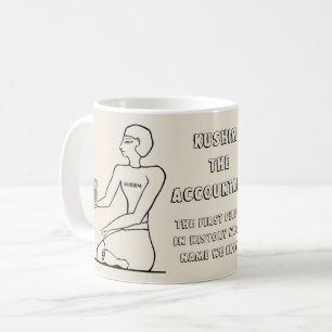 Mug "Kushim le comptable : ęr Person appelée connue "