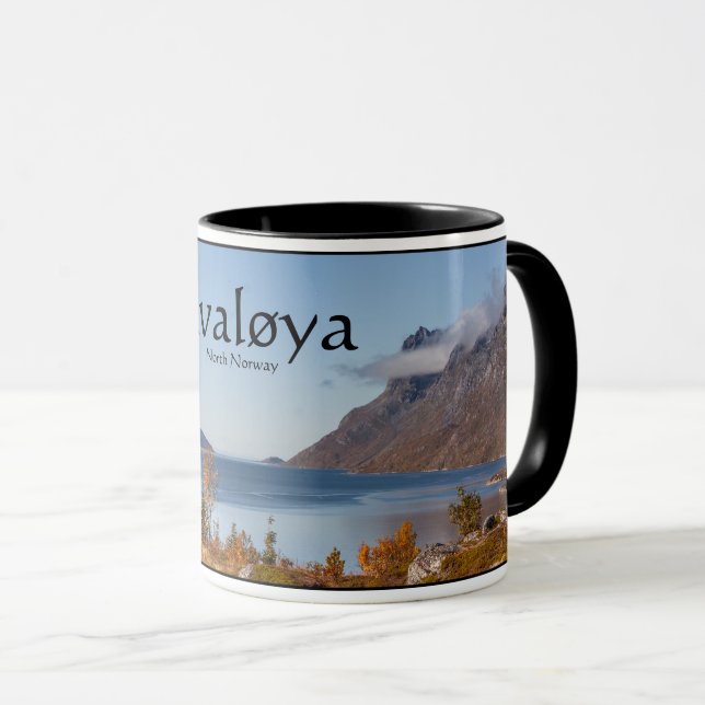 Mug Kvaloya Island Norvège (Devant droit)
