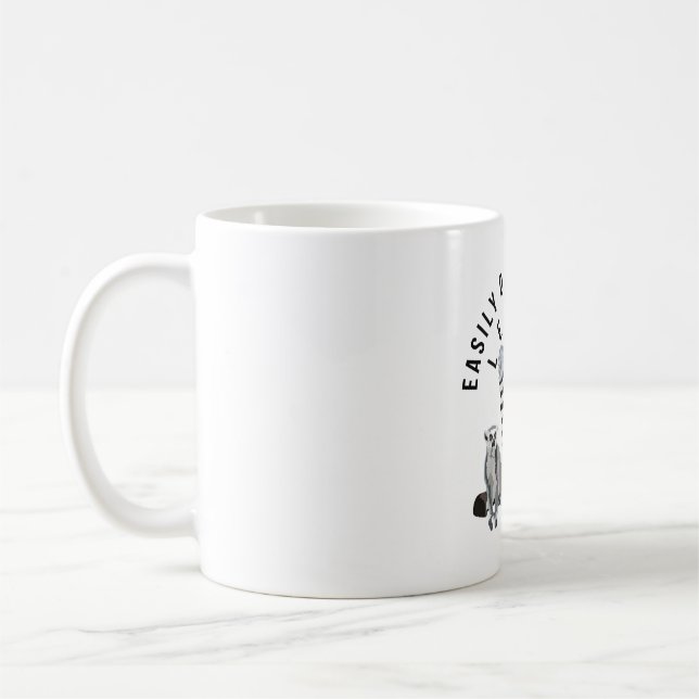 Mug L est pour Lemur (Gauche)