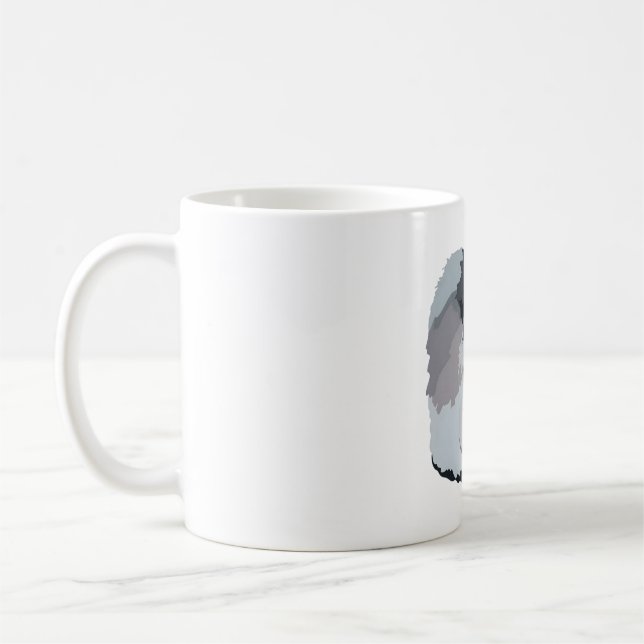 Mug L est pour Lion Tail Macaque (Gauche)