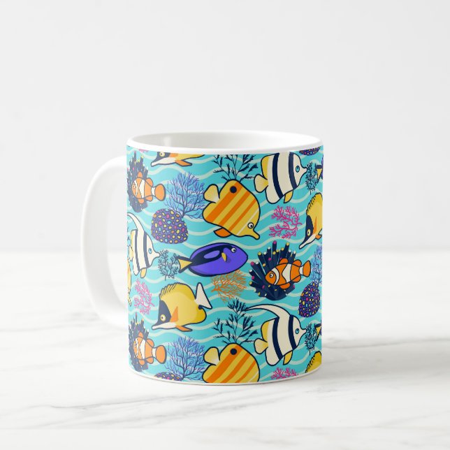 Mug La barrière de corail australienne (Devant gauche)